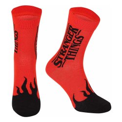 Stranger Things chaussettes Red Flame Small