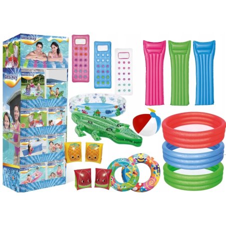 Bestway - Bestway Assorted Toy Floor Display 147pcs (30001)