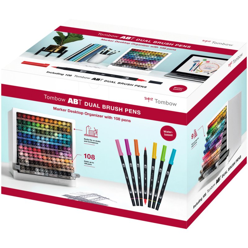 Tombow - Marker ABT Dual Brush Pen desktop display