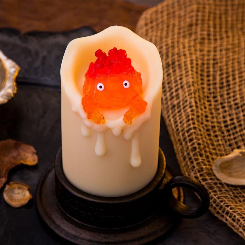LE CHATEAU AMBULANT - Calcifer Bougie - Statuette 12.5cm