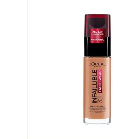 L'Oréal Paris Liquid Foundation Full Coverage Lasting Wear with Vitamin C and SPF 25 Infallible 32H Fresh Wear 320