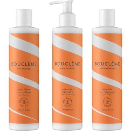 Bouclème Seal Shield Haircare Set - Protect Against Humidity, Naturally Derived Ingredients and Vegan - Includes