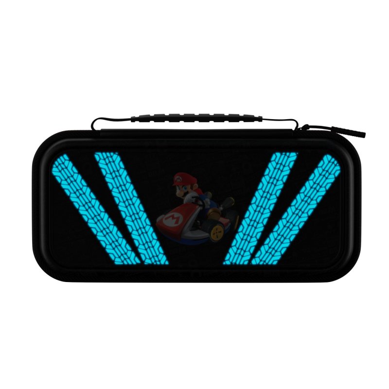 PDP Travel Case Plus GLOW: Kart Drift, For Nintendo Switch, Nintendo Switch Lite, Nintendo Switch - OLED Model