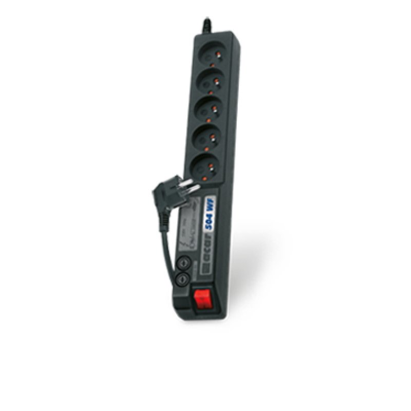 ACAR 504WF Black 5 AC outlet(s) 230 V 3 m