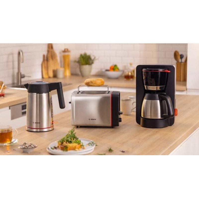 Bosch TAT6M420 toaster 2 slice(s) 970 W Stainless steel