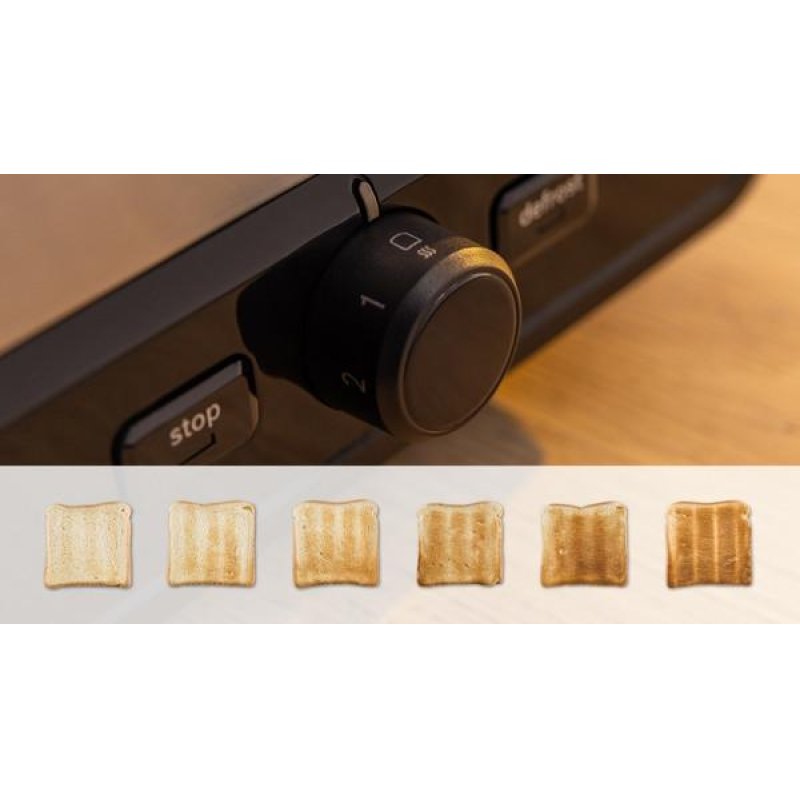 Bosch TAT6M420 toaster 2 slice(s) 970 W Stainless steel