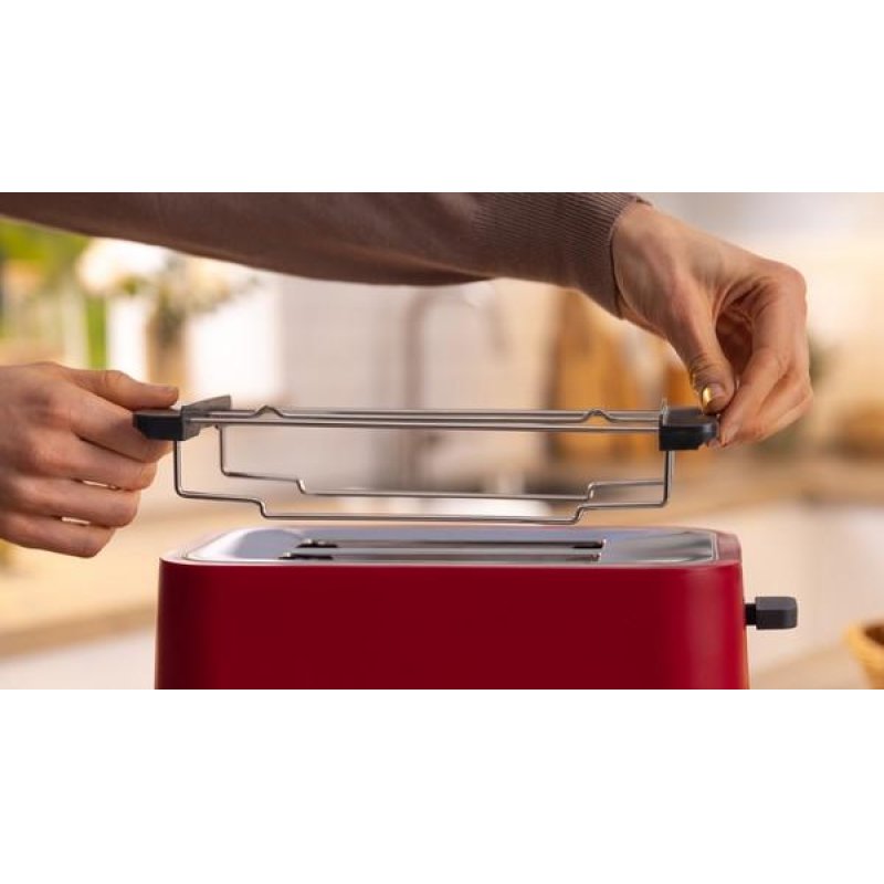 Bosch TAT4M224 toaster 2 slice(s) 950 W Red
