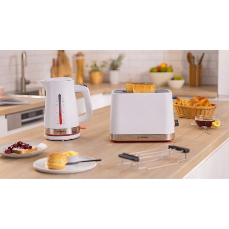 Bosch TAT4M221 toaster 2 slice(s) 950 W White