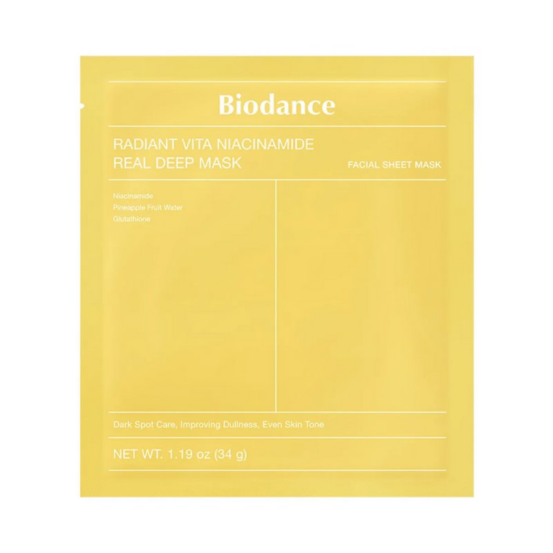 Biodance - Radiant Vita Niacinamide Real Deep Mask