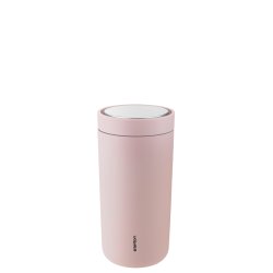 Stelton - To-Go Click Vacuum Insulated Cup 0.4 L (Soft Rose)