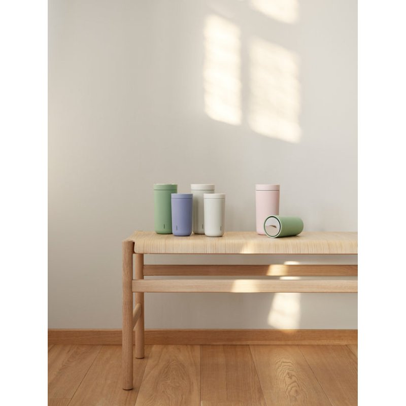 Stelton - To-Go Click Vacuum Insulated Cup 0.4 L (Soft Rose)