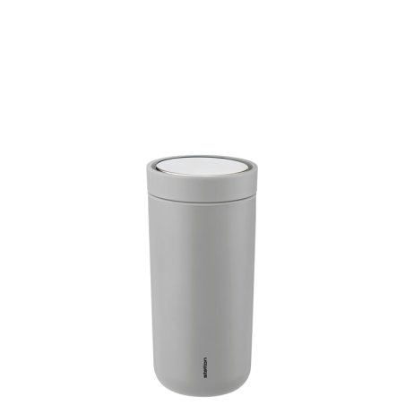 Stelton - To-Go Click Vacuum Insulated Cup 0.4 L (Light Grey)