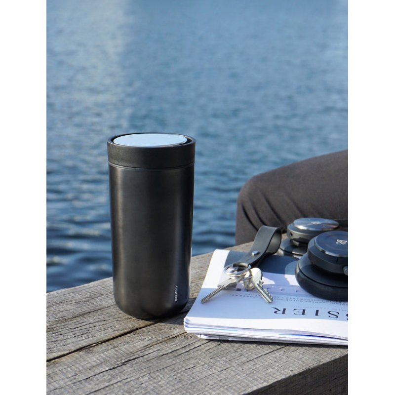 Stelton To Go Click 400 ml Noir Polypropylène