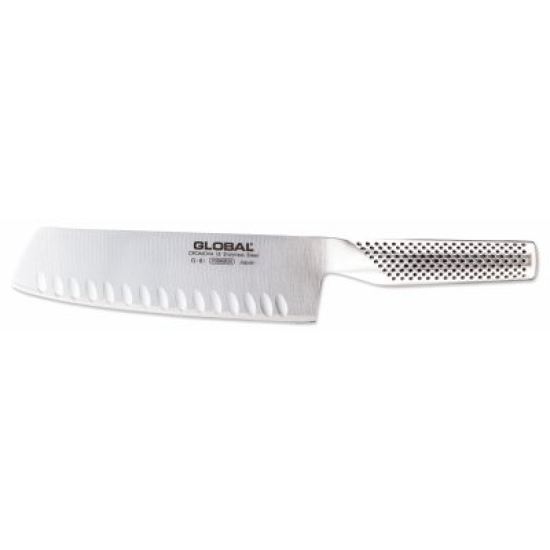Global - Vegetable Knife with Granton Edge - 18 cm