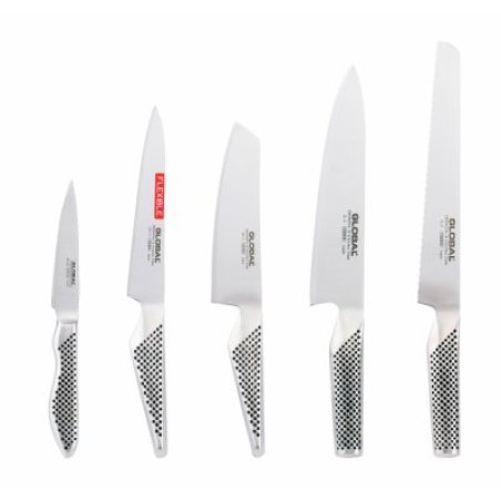 Global - Knife Set - 5 Pieces G-2, G-9, GS-5, GS-11, GS-38
