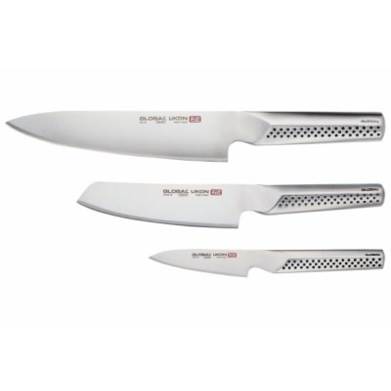 Global - Knife Set - 3 pieces GU-01, GUM-10, GUF-30