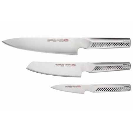 Global - Knife Set - 3 pieces GU-01, GUM-10, GUF-30