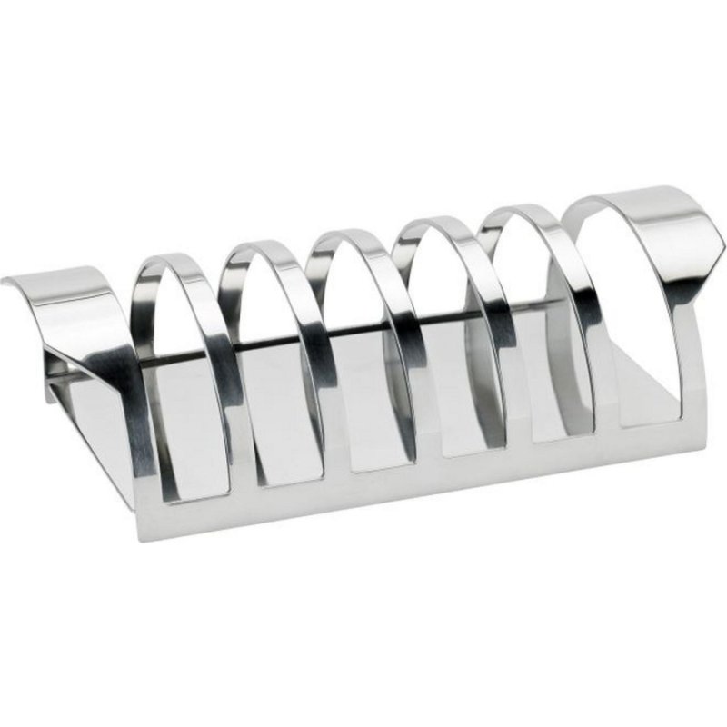 Stelton - Arne Jacobsen Toast Rack 15.8 cm (Steel)
