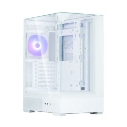 Boitier Moyen Tour ATX Zalman P40 Prism RGB avec panneaux vitrés (Blanc)
