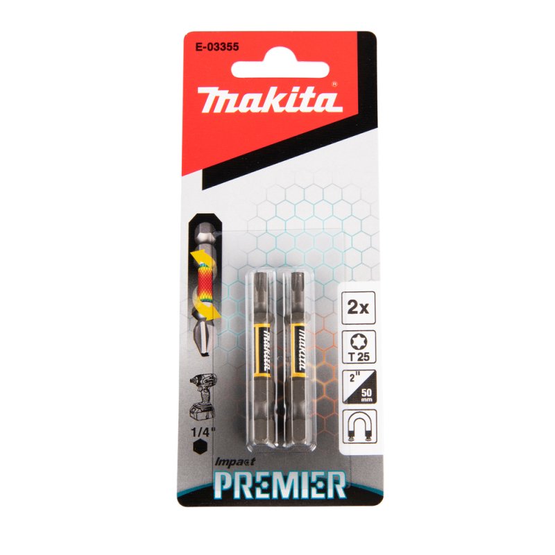Makita Torsion Bit T25-50 2Stk