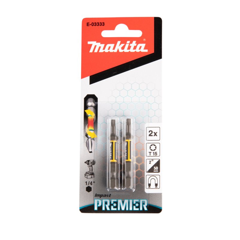 Makita E-03333 embout de tournevis 2 pièce(s)