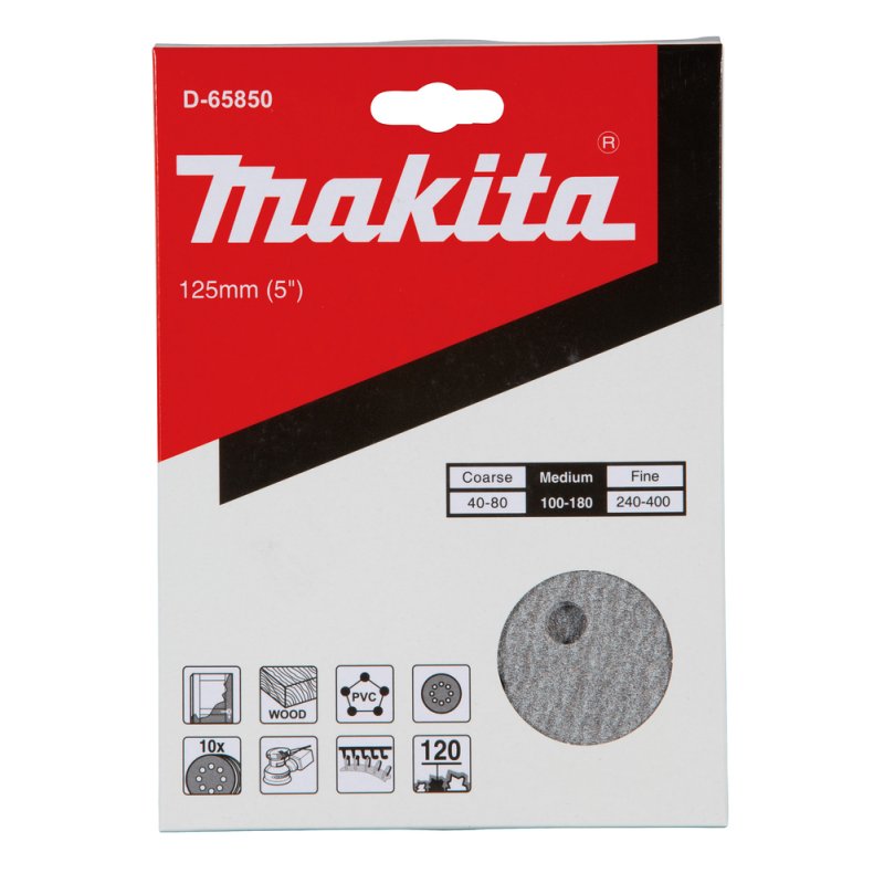 Makita D-65850 rotary tool grinding/sanding supply Wood Sanding disc