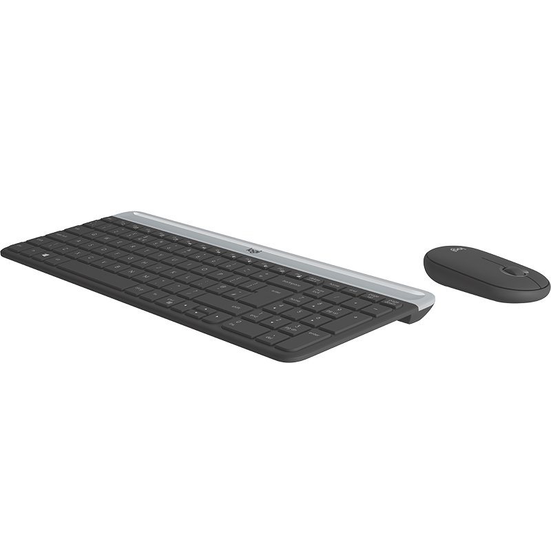 Logitech 920-009196 clavier Souris incluse Universel RF sans fil QWERTY Italien Graphite