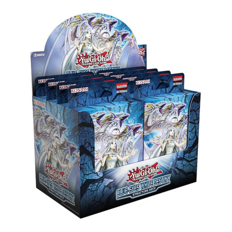 Yu-Gi-Oh! TCG présentoir Structure Deck : Blue-Eyes White Destiny (8) *ANGLAIS*