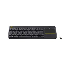 Logitech K400 Plus Tv clavier Universel RF sans fil Slovaque Noir