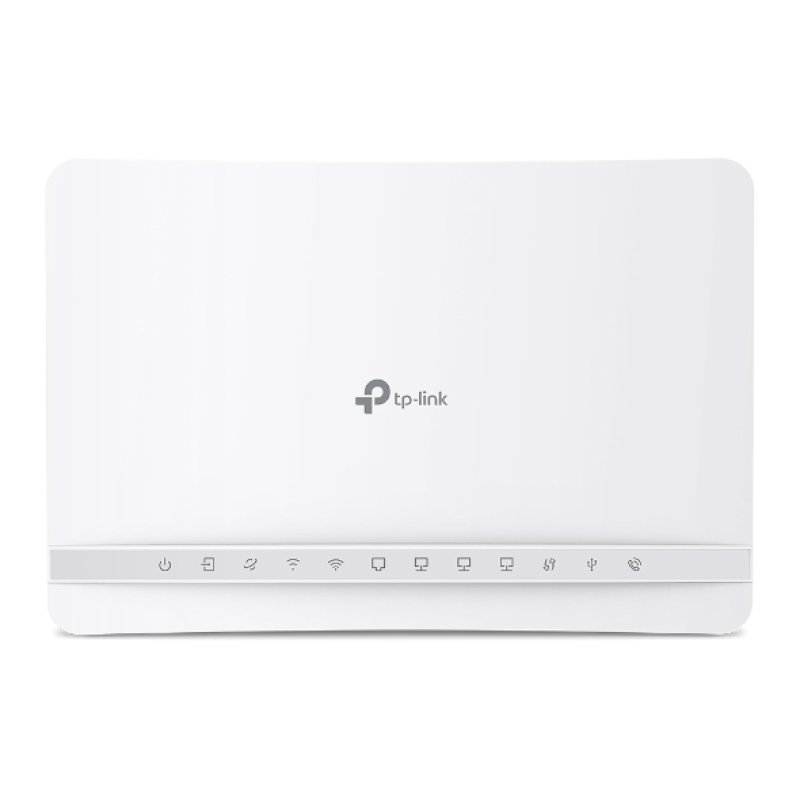 TP-Link Wi-Fi 6 Internet Box 4 routeur sans fil Gigabit Ethernet Bi-bande (2,4 GHz / 5 GHz) Blanc