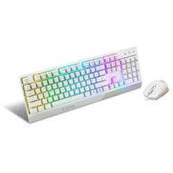 MSI Vigor GK-30 Combo Gaming Keyboard WHITE
