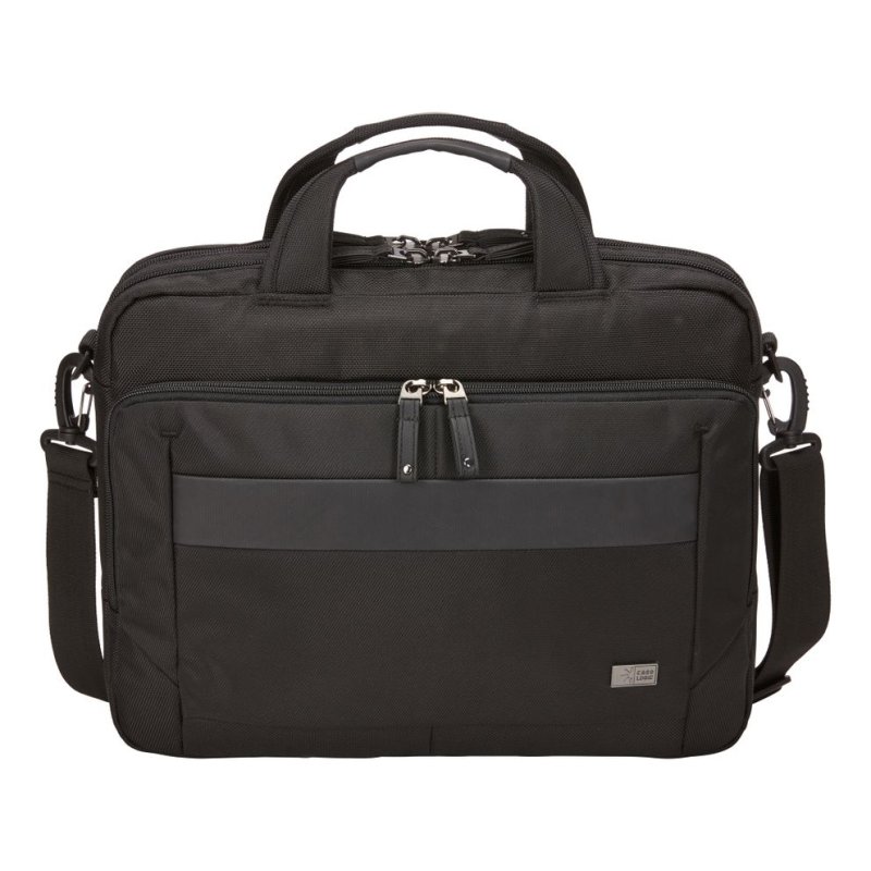 NOTION 14IN SLIM BLACK BRIEFCASE