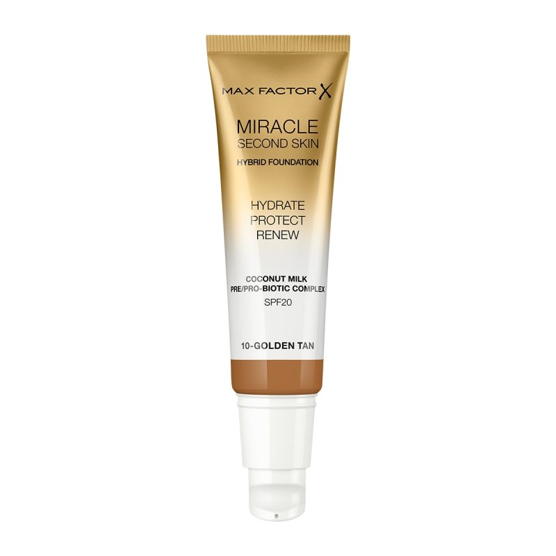 Max Factor Miracle Second Skin 09 Golden Tan 30ml
