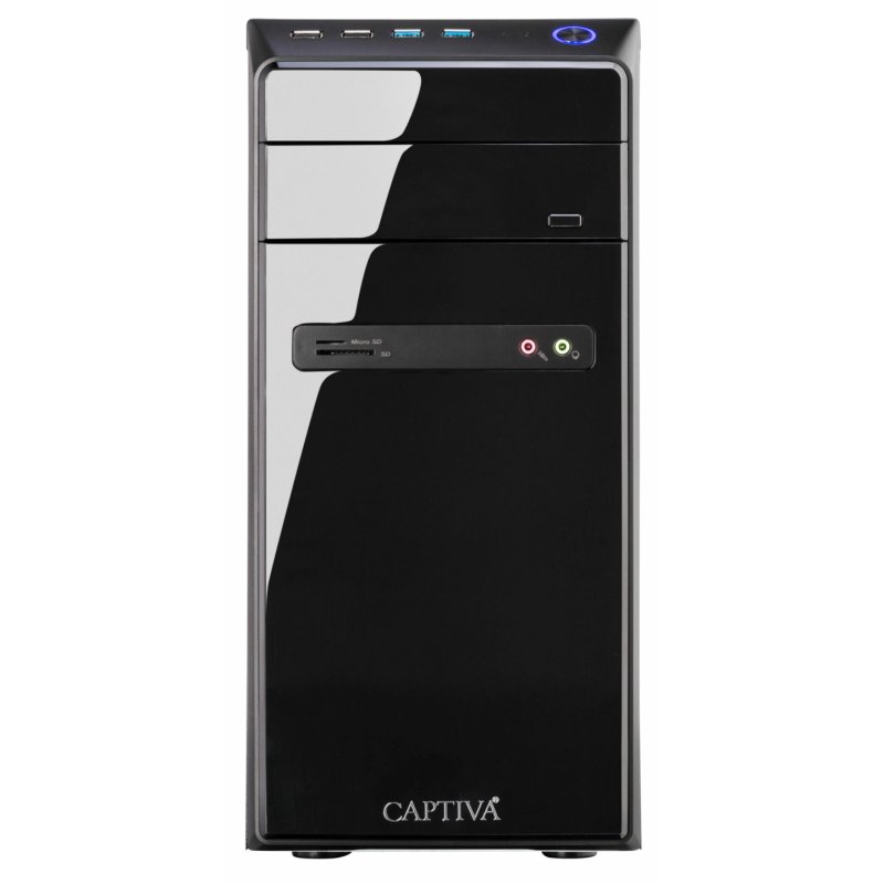 CAPTIVA Power-Starter I72-164 Intel Core™ i5 i5-13400 32 GB DDR4-SDRAM 1 TB SSD Windows 11 Home PC Black