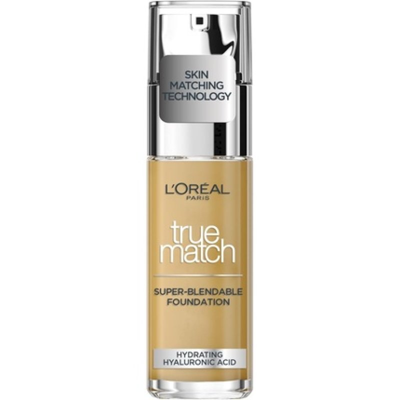L'Oréal Paris True Match Liquid Foundation with Hyaluronic Acid and SPF 30ml 6.5N Desert