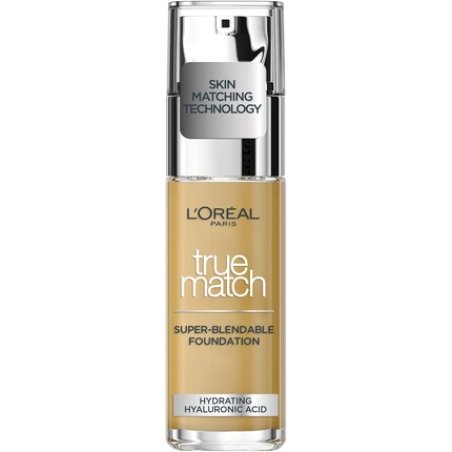 L'Oréal Paris True Match Liquid Foundation with Hyaluronic Acid and SPF 30ml 6.5N Desert