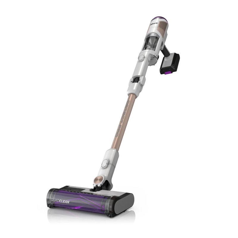 Shark IW3611DE stick vacuum/electric broom Battery Dry Allergy filter Bagless 2 L 240 W Brass, White 2.5 Ah