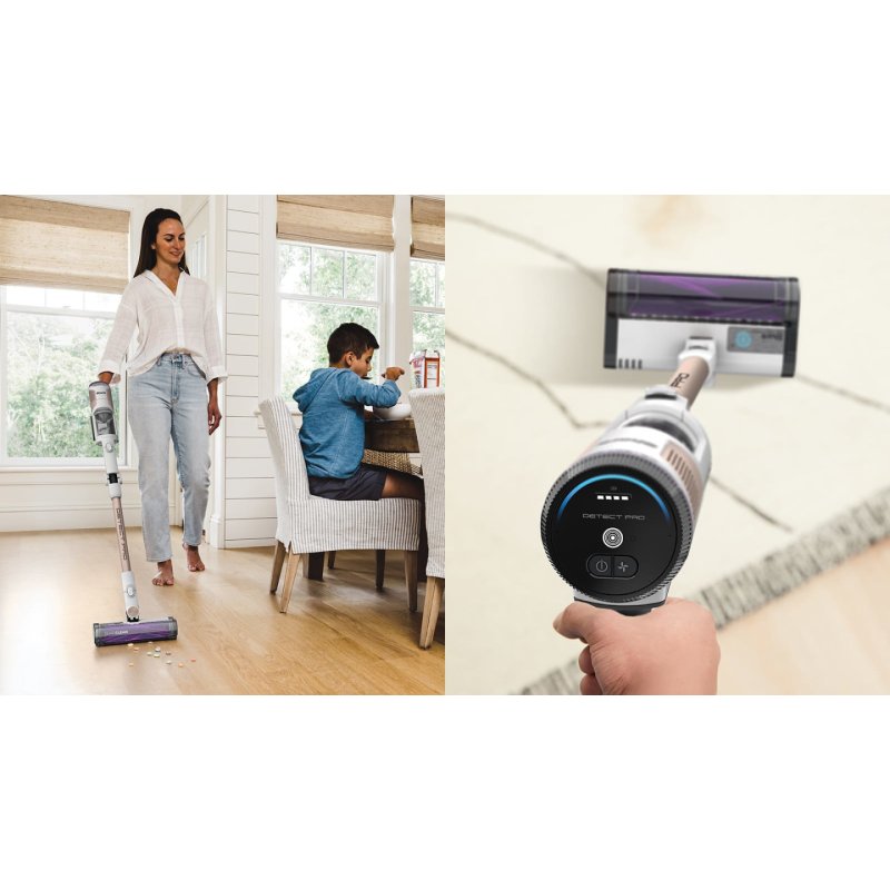 Shark IW3611DE stick vacuum/electric broom Battery Dry Allergy filter Bagless 2 L 240 W Brass, White 2.5 Ah