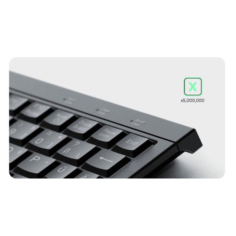 KeySonic TAS KSK-3211ELU (DE) Super-Mini Touchpad schwarz