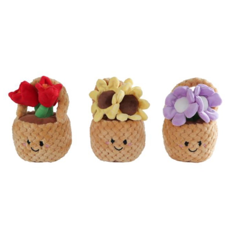Take Me Home - Plush Flower Basket (154940)