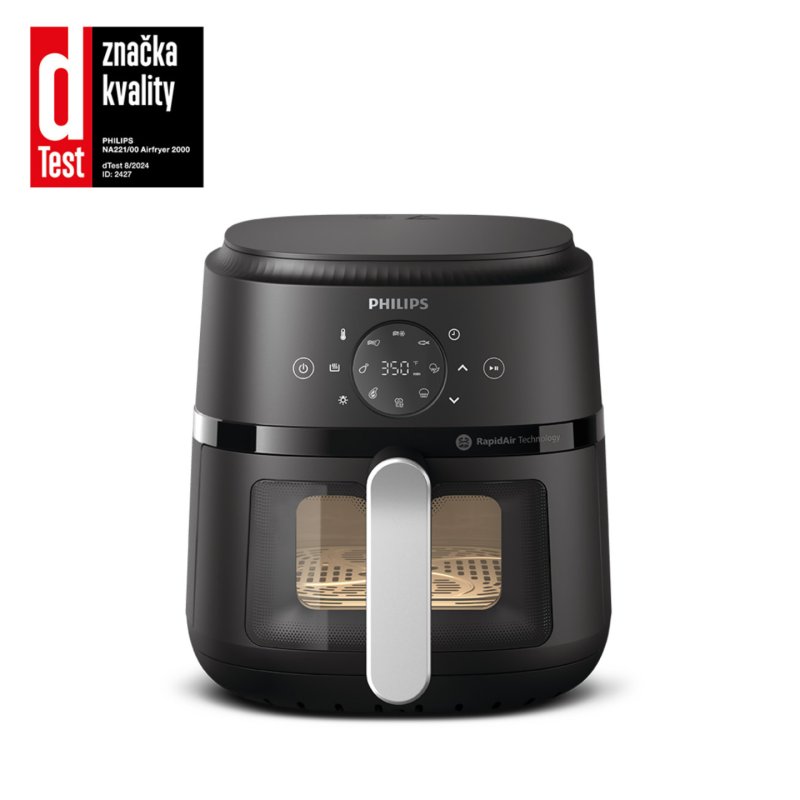Philips 2000 series NA221/00 Airfryer série 2000 4,2 l (argent)