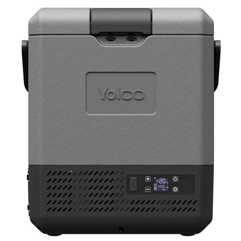 Yolco ET8 CRABON fridge Portable (placement) 9 L Grey
