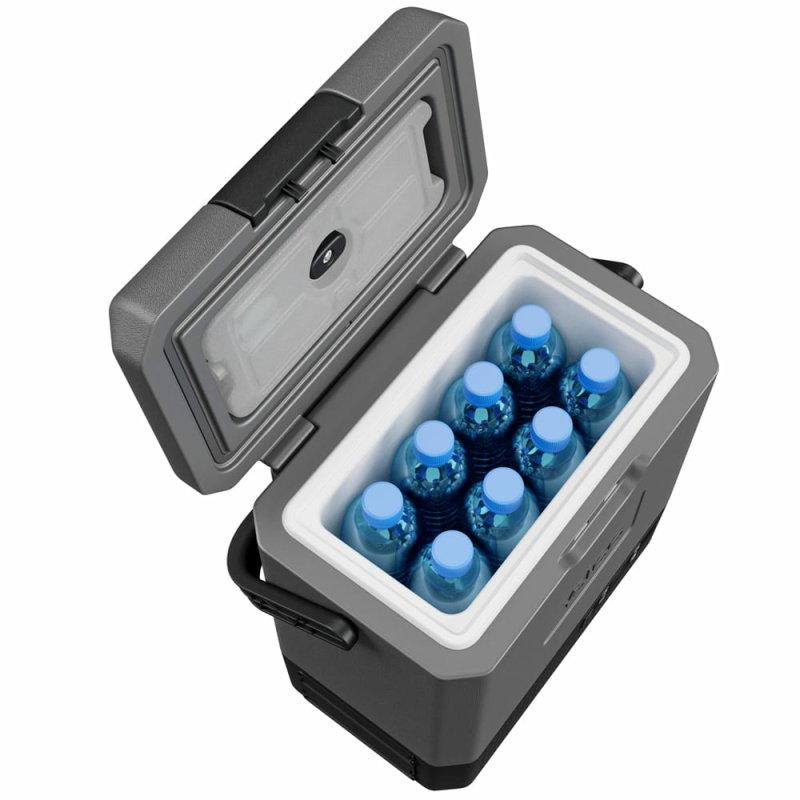 Yolco ET8 CRABON fridge Portable (placement) 9 L Grey