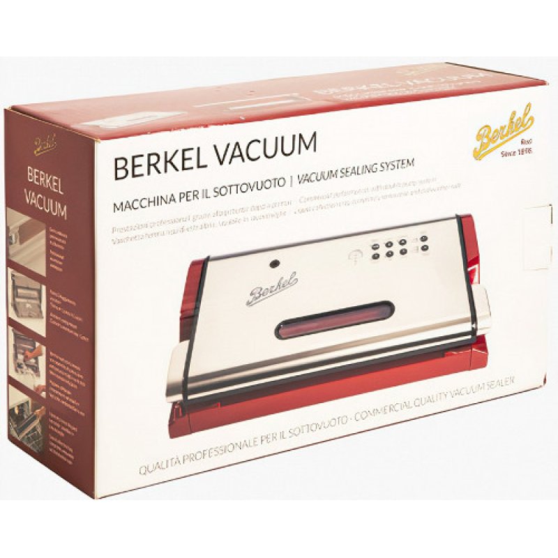 Berkel BK-09-8799-600 vacuum sealer 8200 mbar Red, Stainless steel