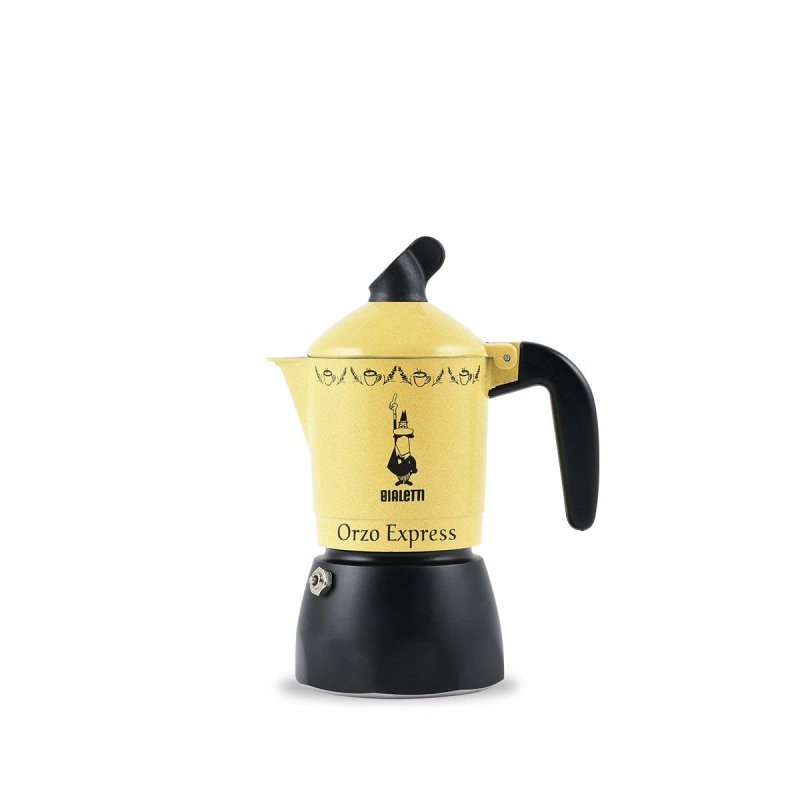 Bialetti Orzo Express Moka pot Black, Yellow