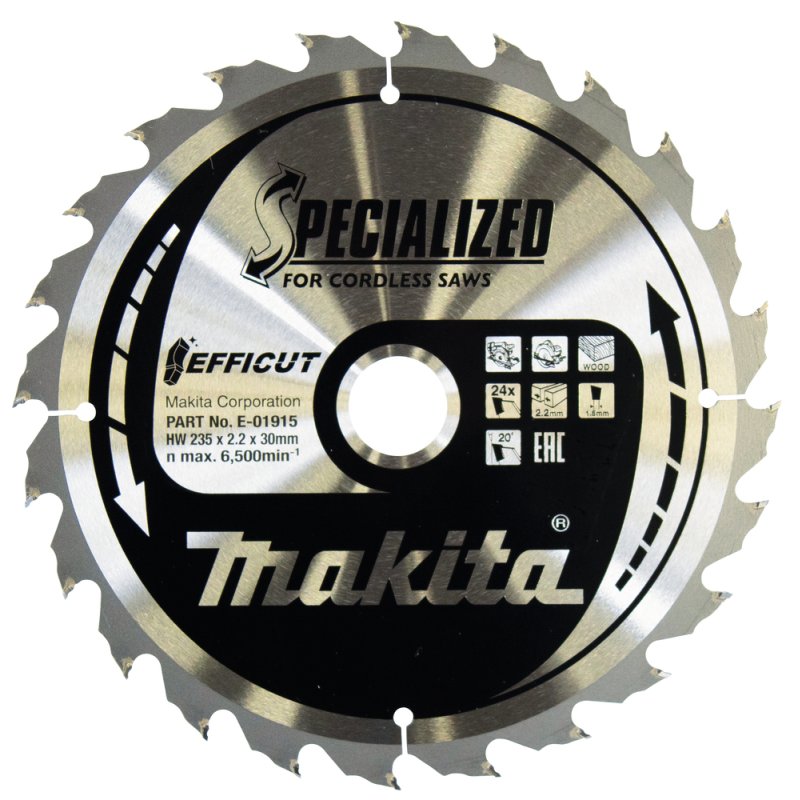 Makita E-01915 lame de scie circulaire 23,5 cm 1 pièce(s)