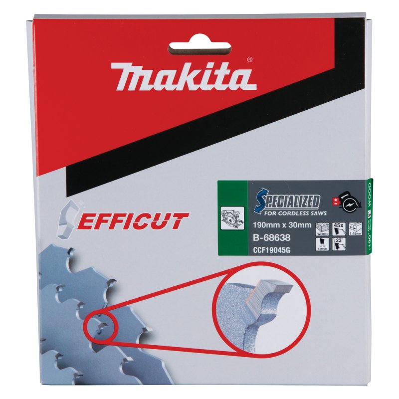 Makita EFFICUT Sägeblatt 190x30x45Z