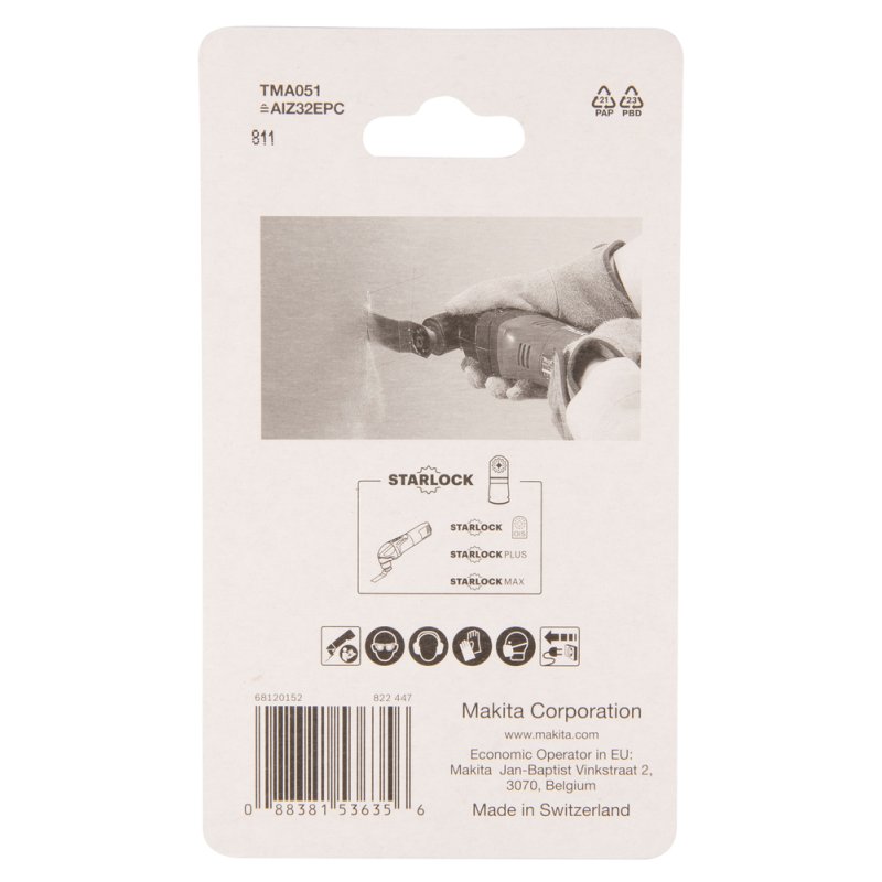 Makita B-64858 Lame de scie sauteuse, à chantourner et sabre Acier fin au carbone 1 pièce(s)