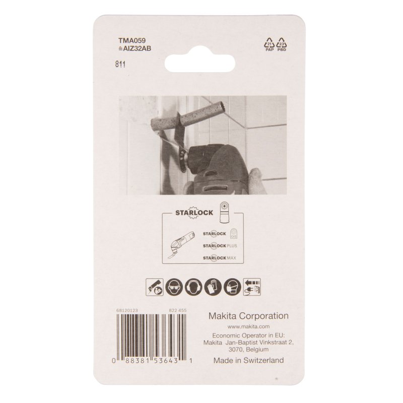 Makita B-64939 Lame de scie sauteuse, à chantourner et sabre Bimétal 1 pièce(s)