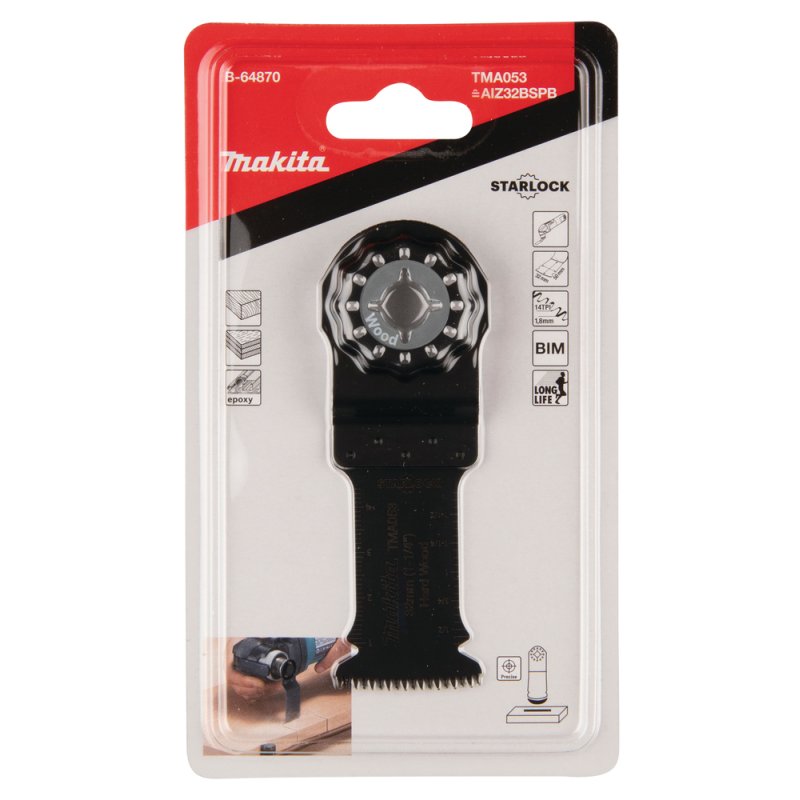 Makita B-64870 jigsaw/scroll saw/reciprocating saw blade Bimetal 1 pc(s)